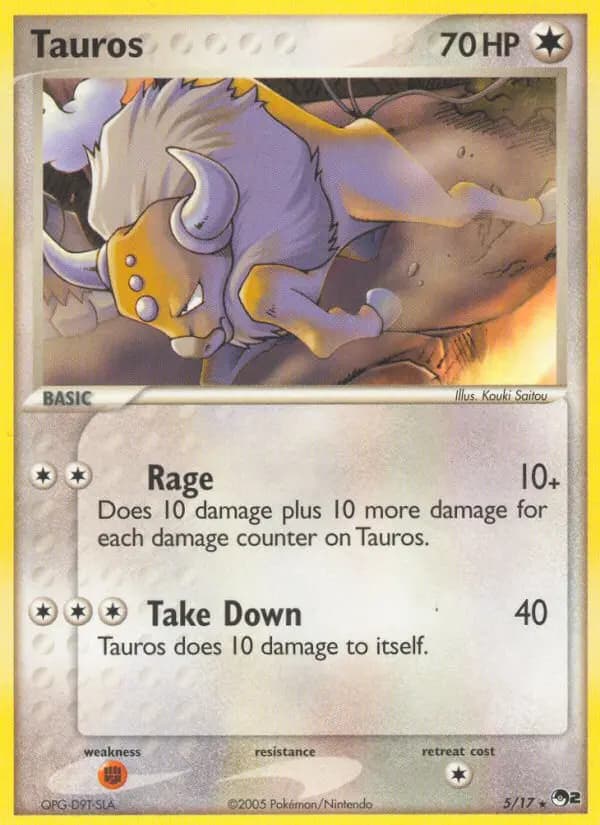 Tauros — POP Series 2 card #5