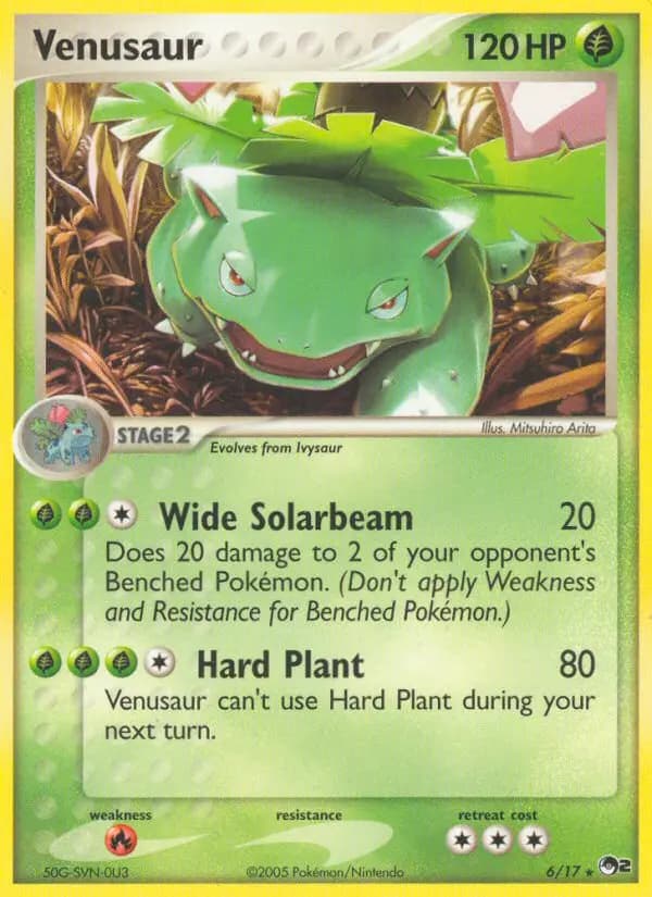 Venusaur — POP Series 2 card #6