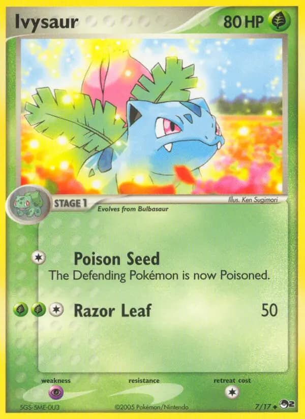 Ivysaur — POP Series 2 card #7
