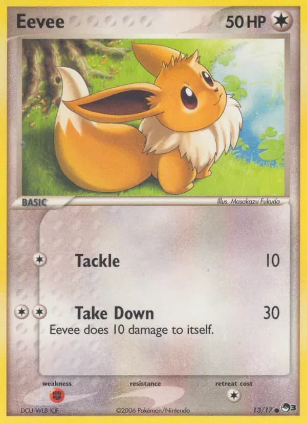 Eevee — POP Series 3 card #13