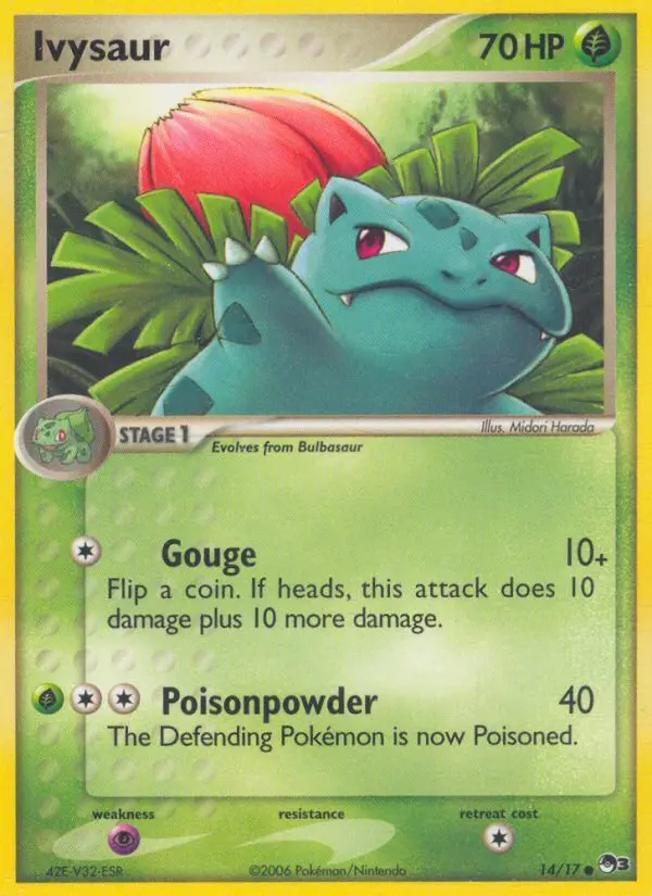 Ivysaur — POP Series 3 card #14