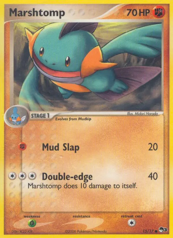 Marshtomp — POP Series 3 card #15