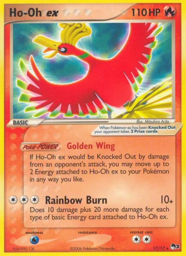 Ho-Oh ex — POP Series 3 card #17