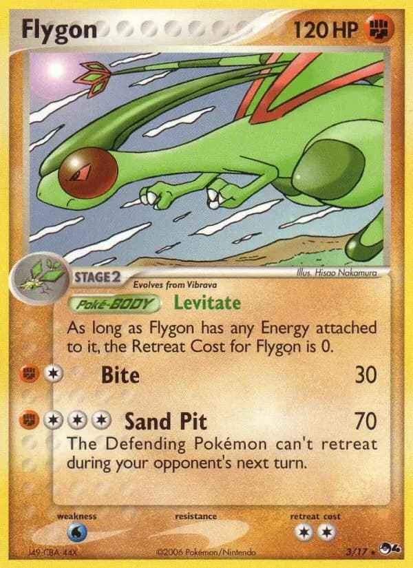 Flygon — POP Series 4 card #3