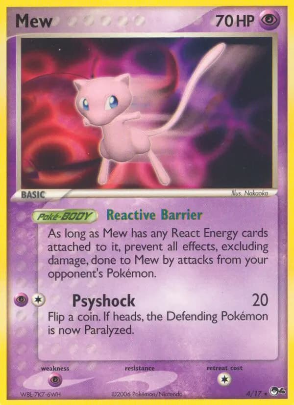 Mew — POP Series 4 card #4