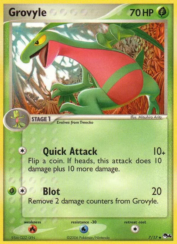 Grovyle — POP Series 4 card #7