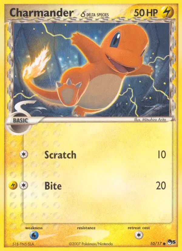 Charmander δ — POP Series 5 card #10