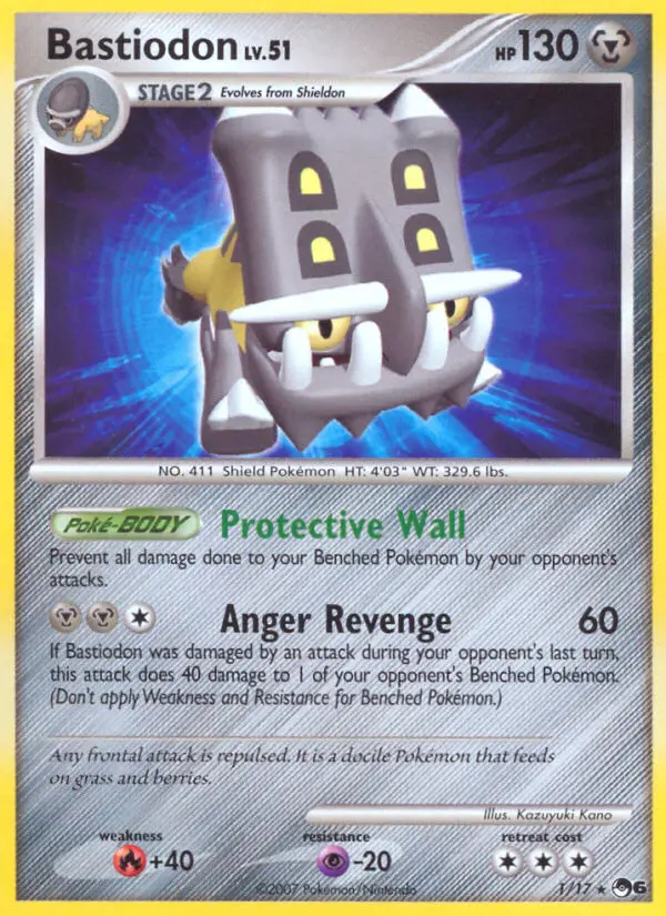 Bastiodon — POP Series 6 card #1
