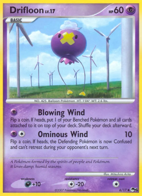 Drifloon — POP Series 6 card #6