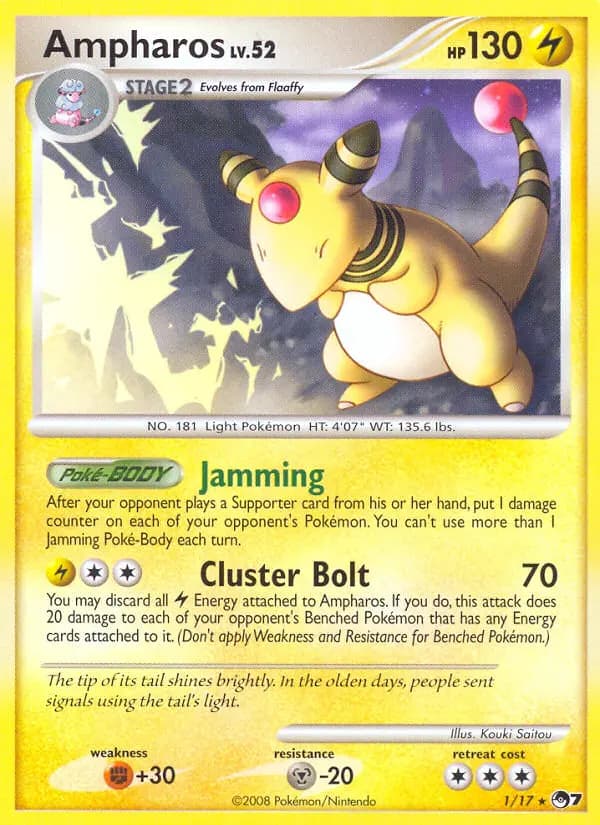 Ampharos — POP Series 7 card #1