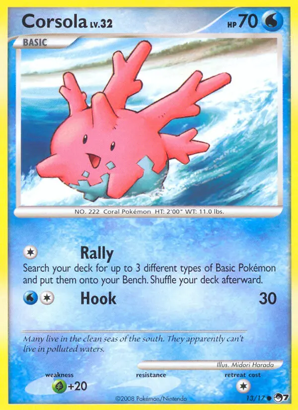 Corsola — POP Series 7 card #13