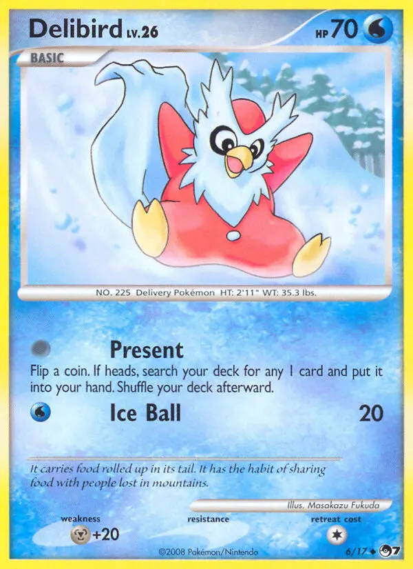 Delibird — POP Series 7 card #6