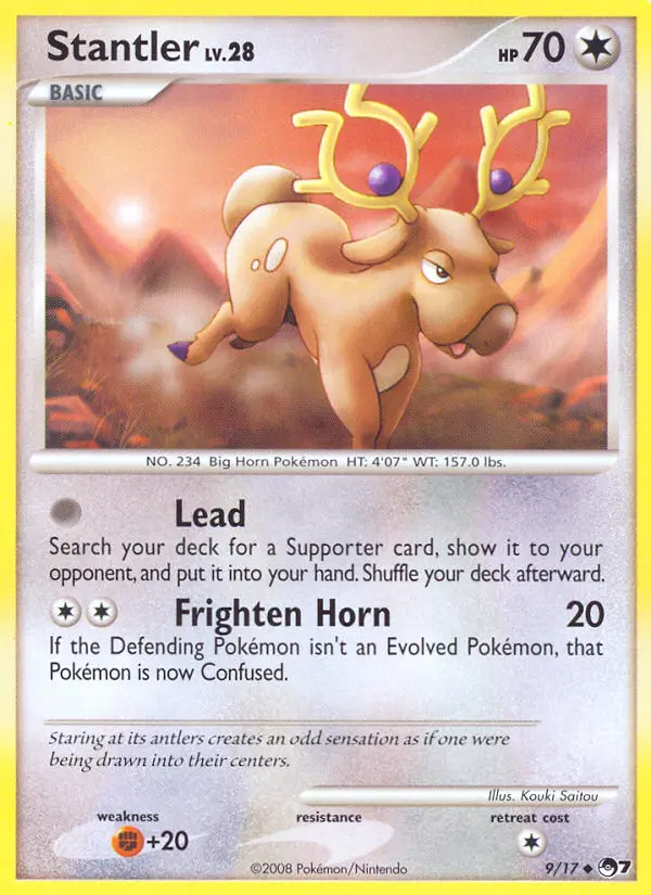 Stantler — POP Series 7 card #9