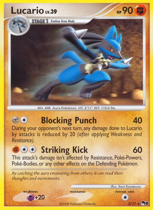 Lucario — POP Series 8 card #2