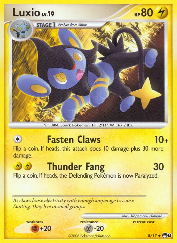 Luxio — POP Series 8 card #8