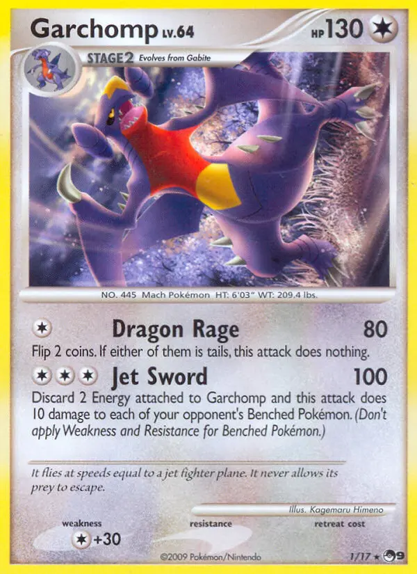 Garchomp — POP Series 9 card #1