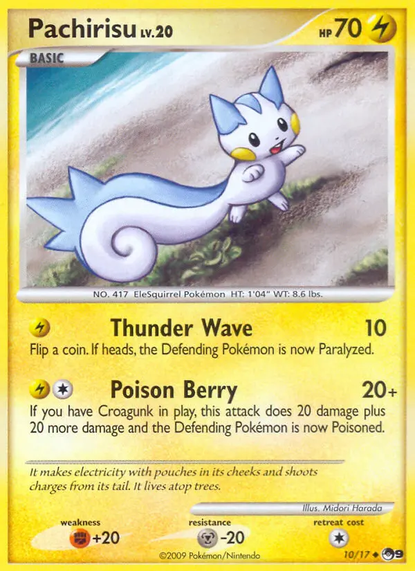 Pachirisu — POP Series 9 card #10