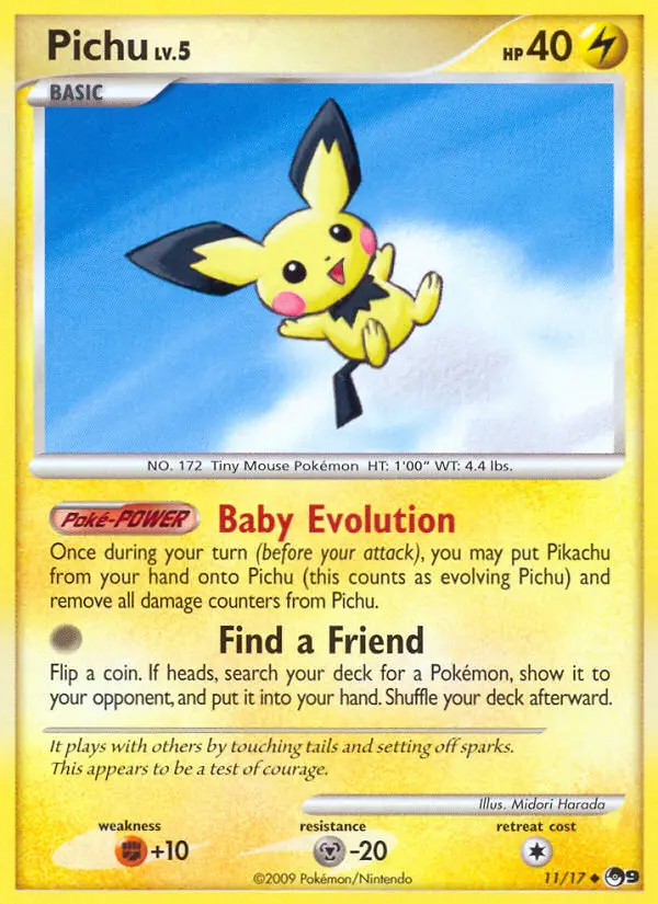 Pichu — POP Series 9 card #11