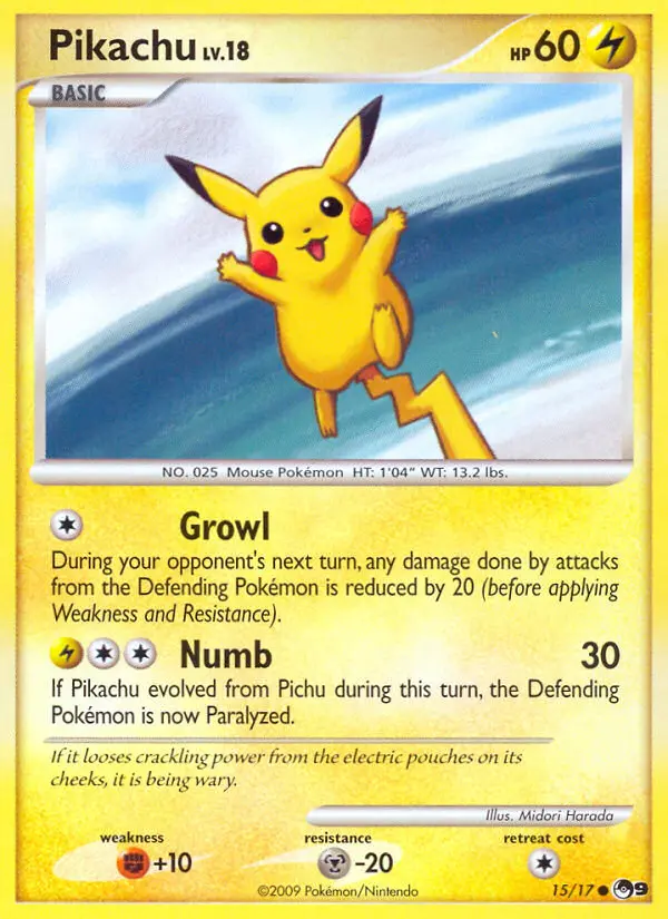 Pikachu — POP Series 9 card #15