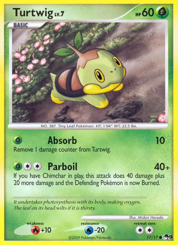 Turtwig — POP Series 9 card #17