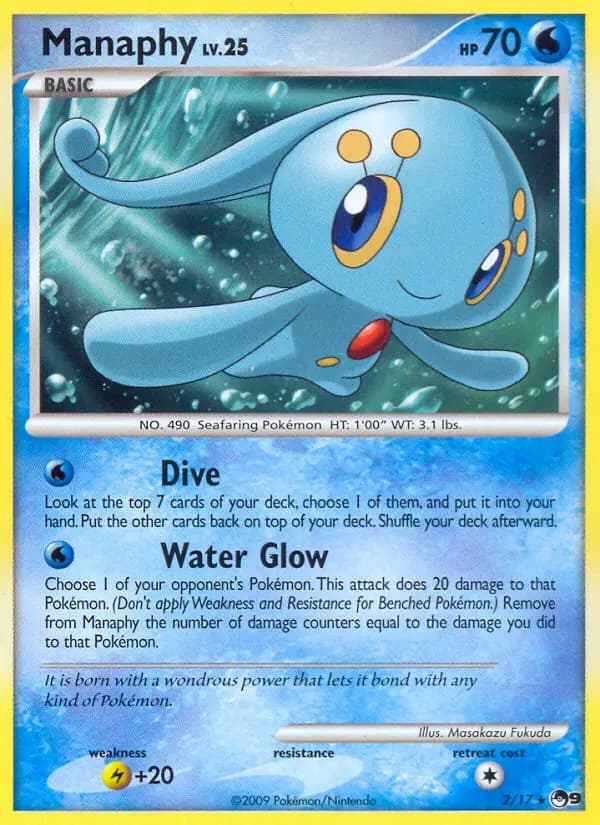 Manaphy — POP Series 9 card #2