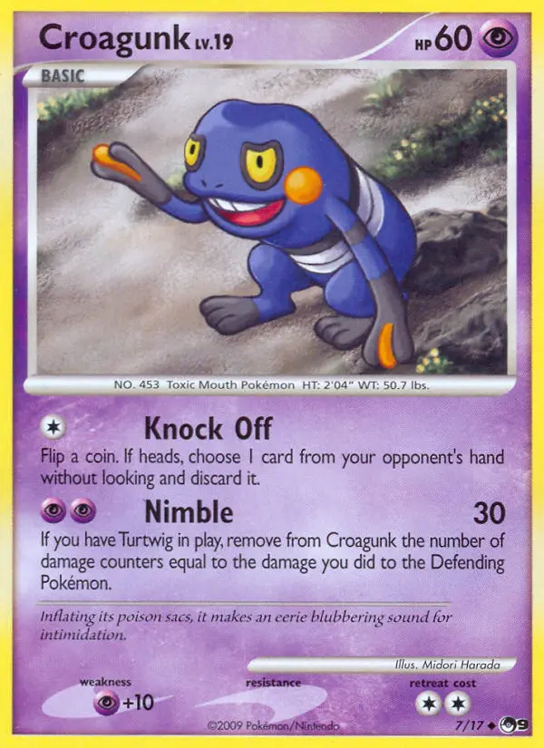 Croagunk — POP Series 9 card #7