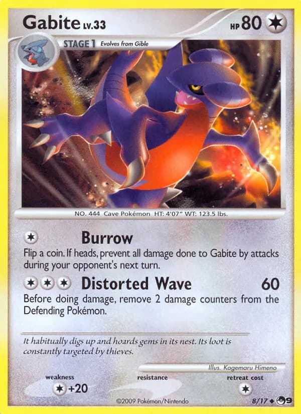 Gabite — POP Series 9 card #8