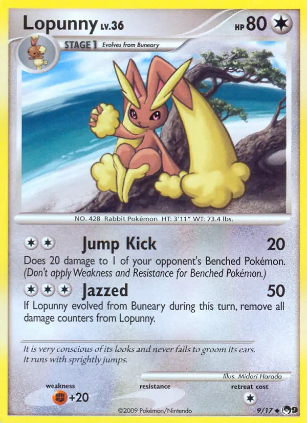 Lopunny — POP Series 9 card #9