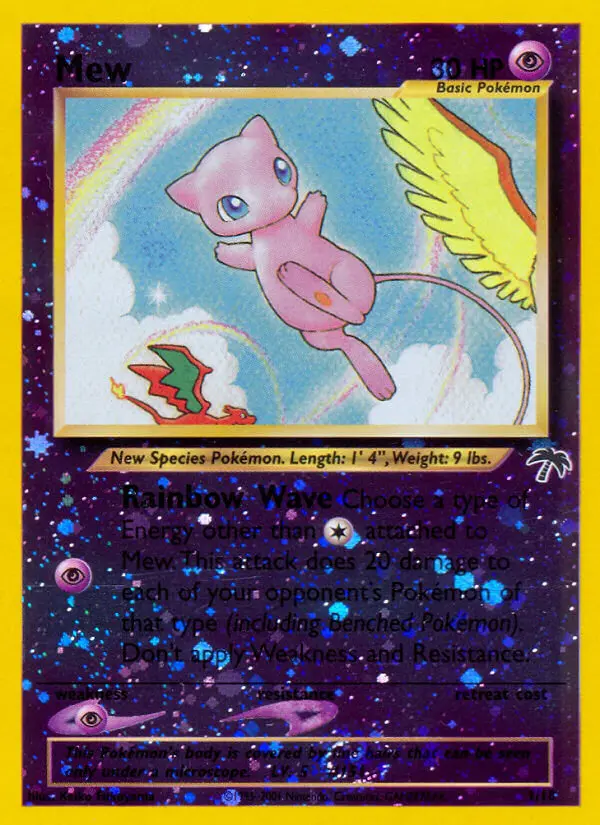 Mew — Southern Islands card #1