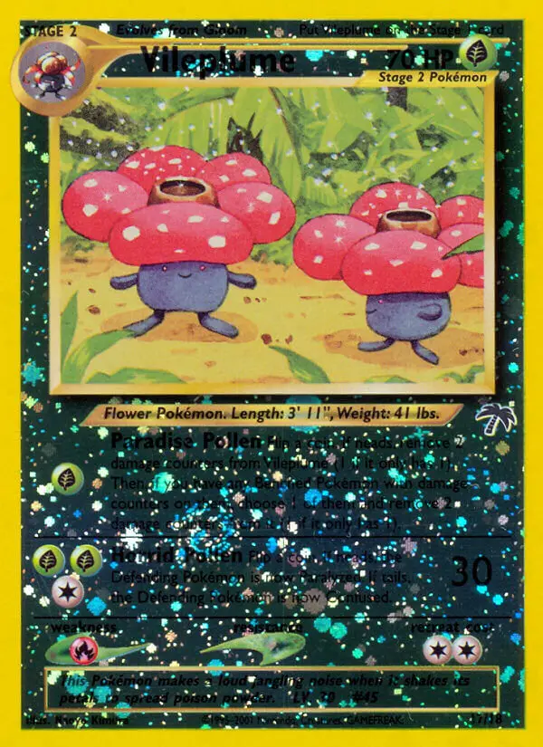 Vileplume — Southern Islands card #17