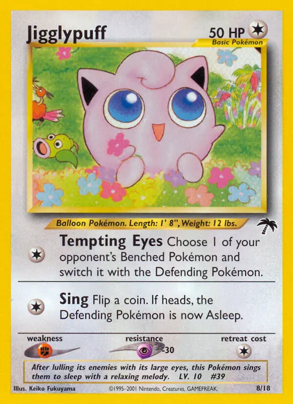 Jigglypuff — Southern Islands card #8