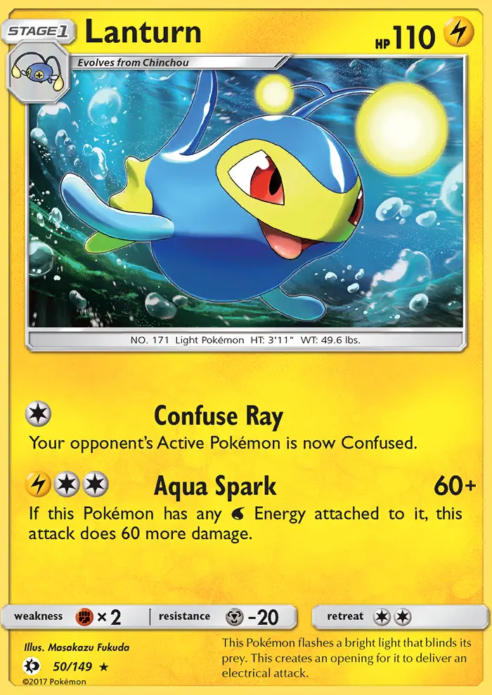 Lanturn — Sun & Moon card #50
