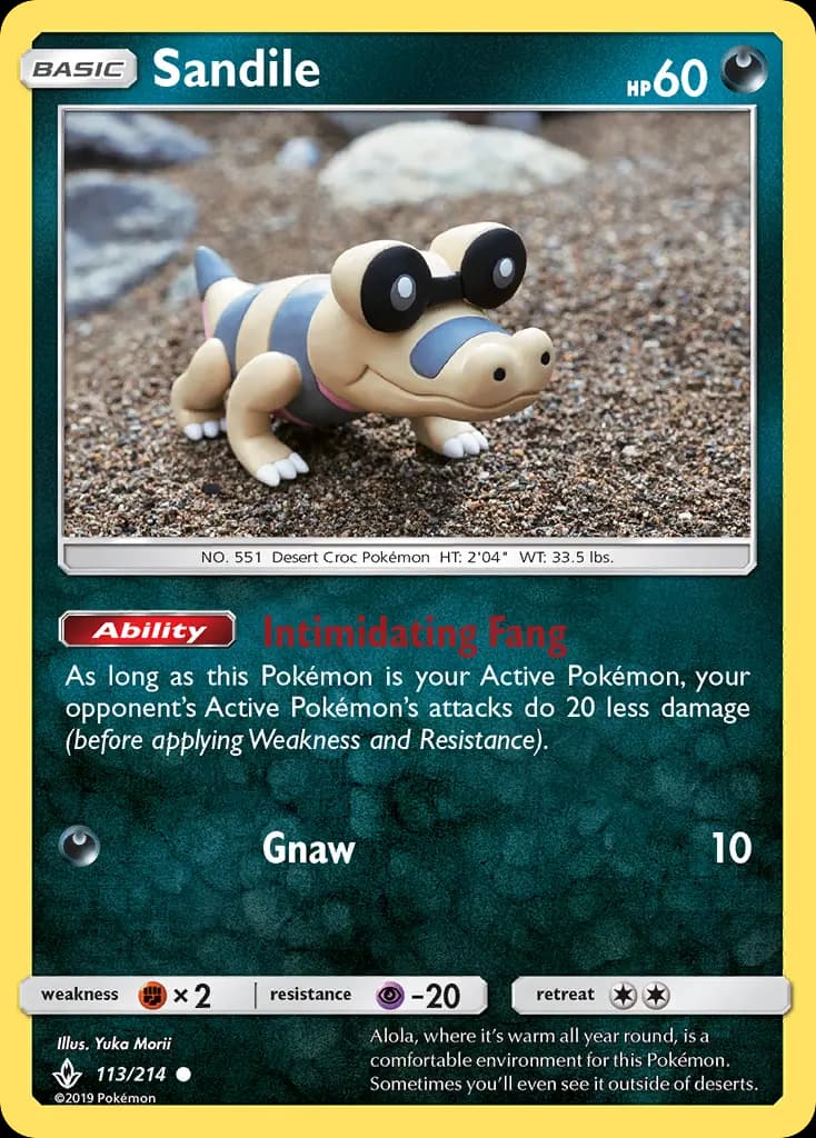 Sandile — Unbroken Bonds card #113
