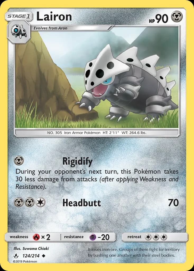 Lairon — Unbroken Bonds card #124