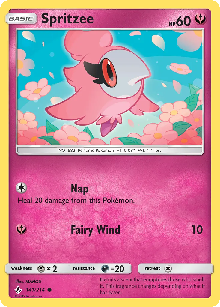 Spritzee — Unbroken Bonds card #141