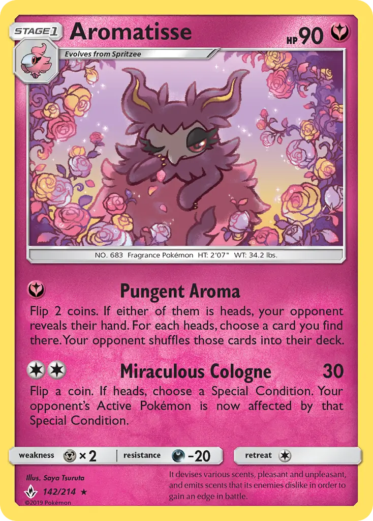 Aromatisse — Unbroken Bonds card #142