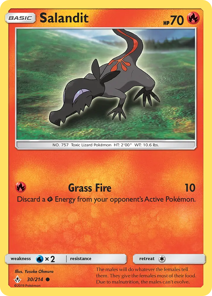 Salandit — Unbroken Bonds card #30