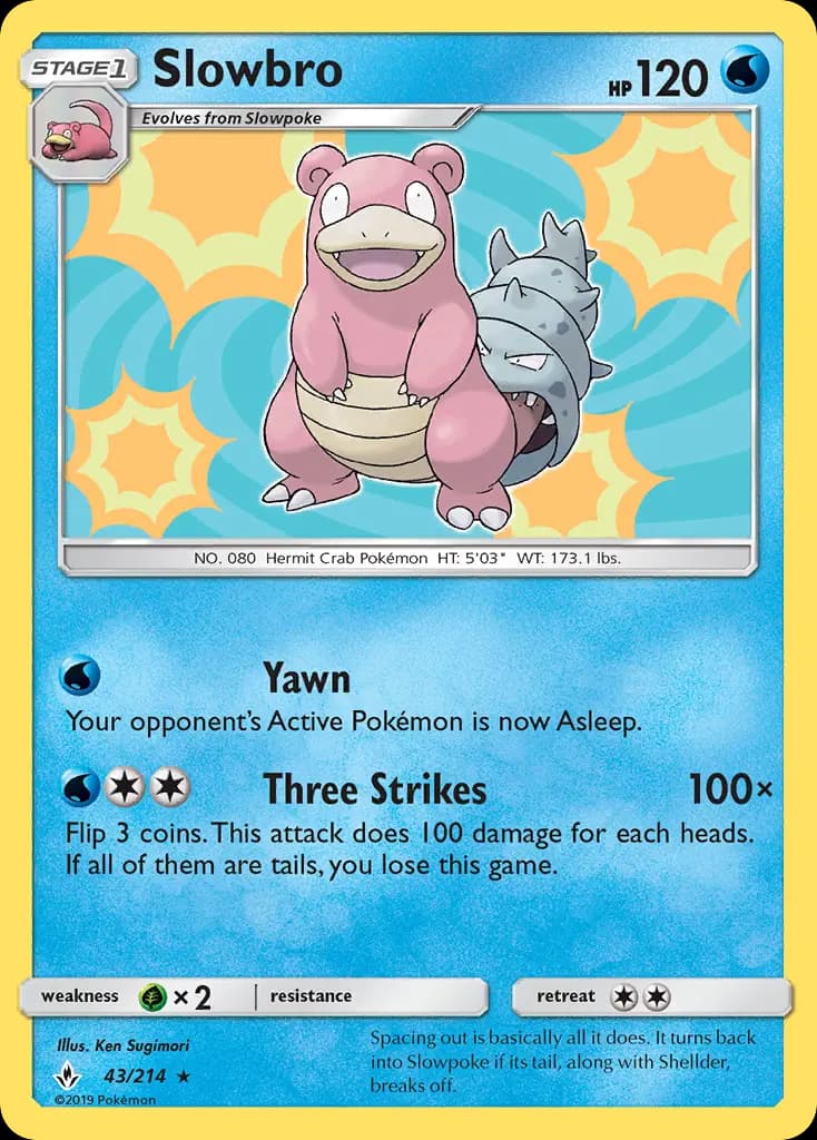 Slowbro — Unbroken Bonds card #43