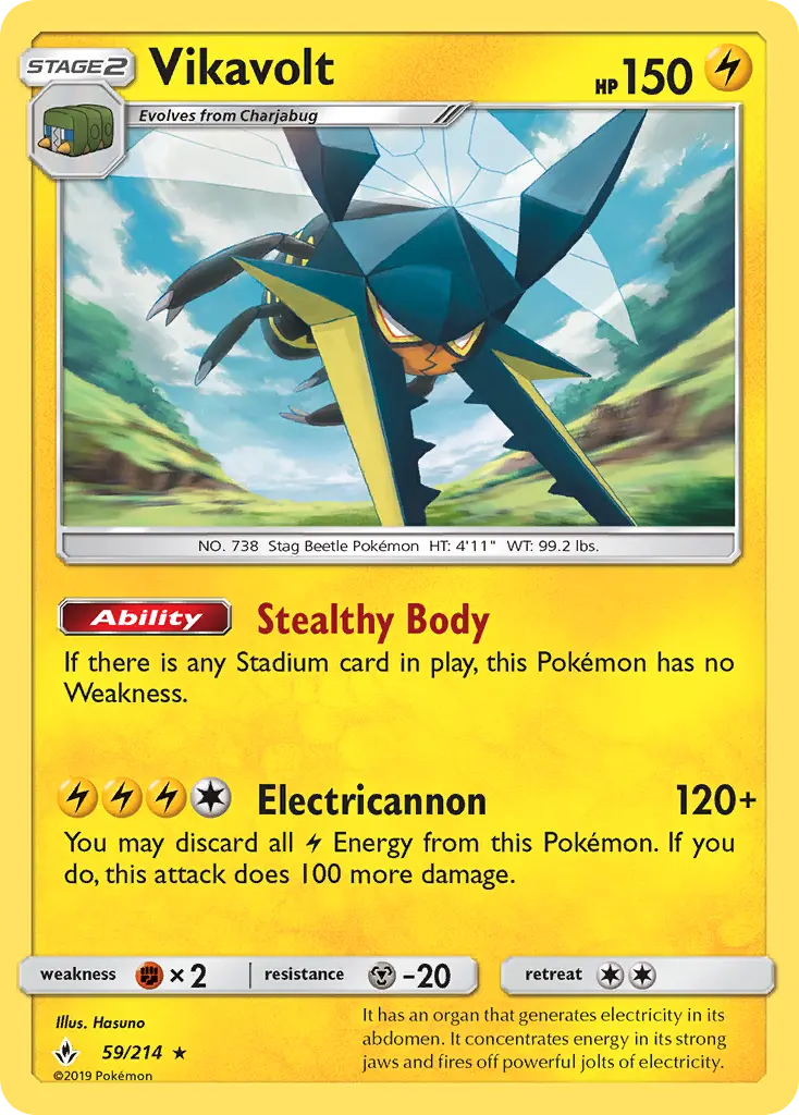 Vikavolt — Unbroken Bonds card #59