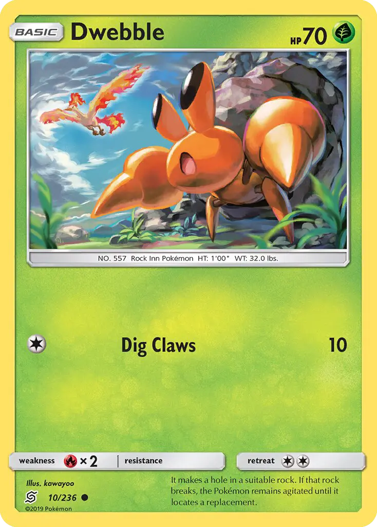 Dwebble — Unified Minds card #10