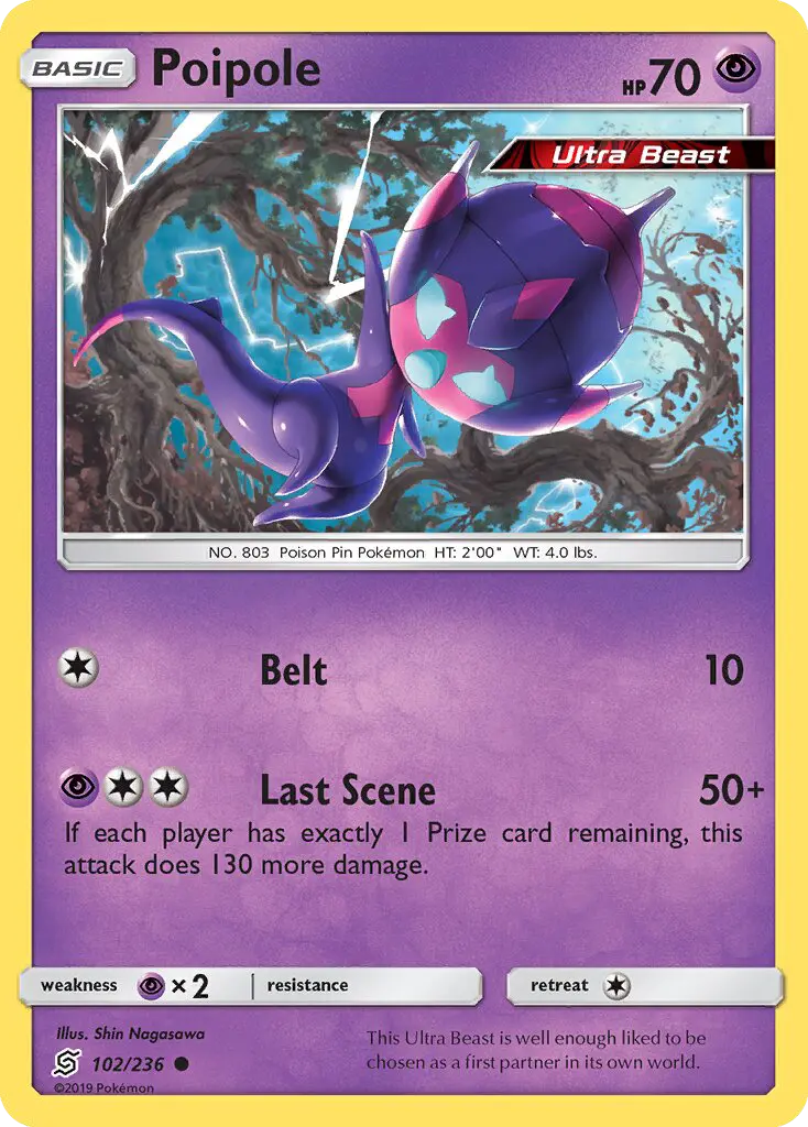 Poipole — Unified Minds card #102