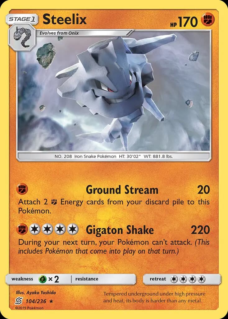 Steelix — Unified Minds card #104