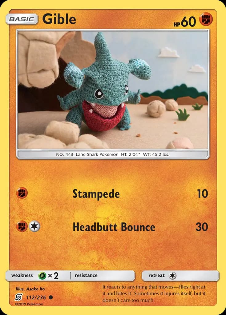 Gible — Unified Minds card #112