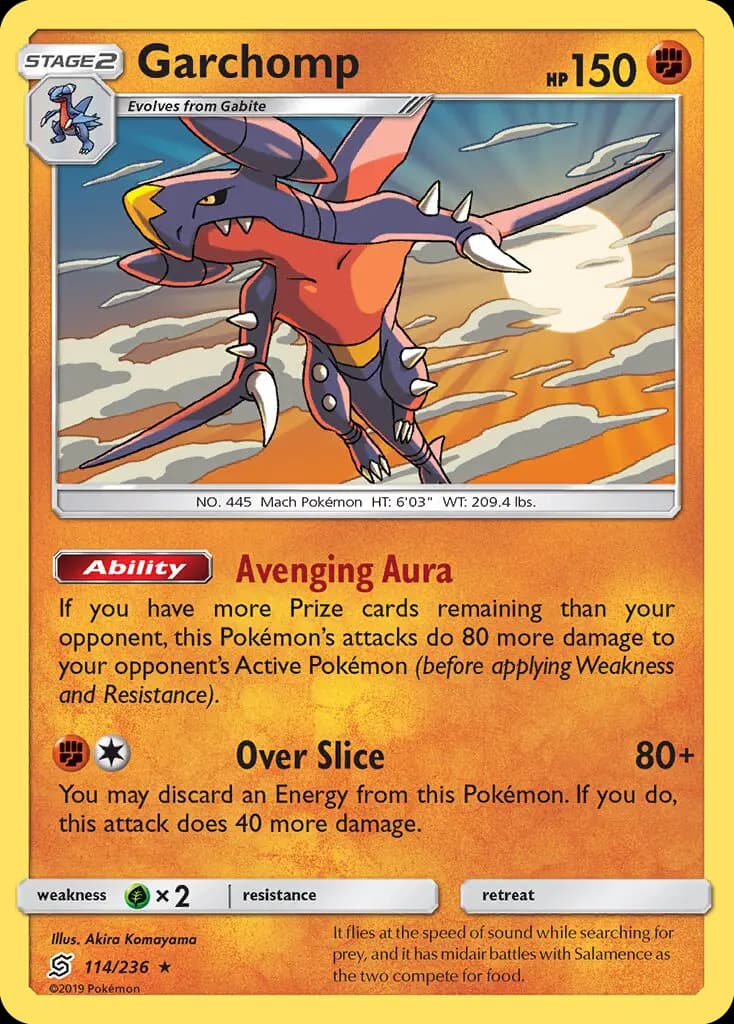 Garchomp — Unified Minds card #114