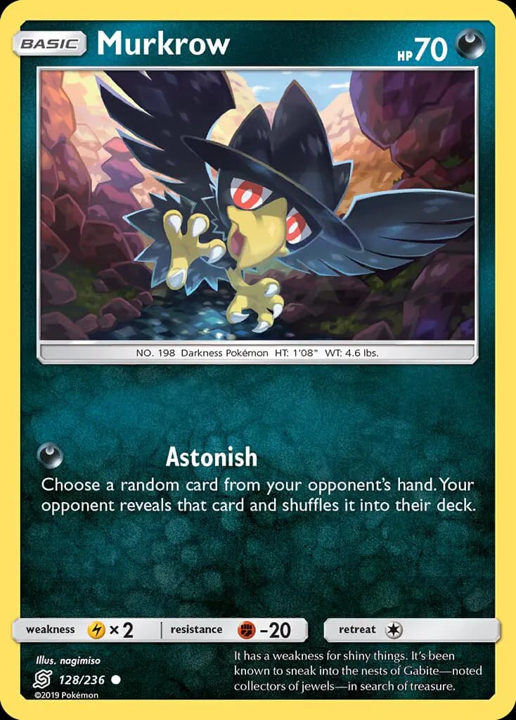 Murkrow — Unified Minds card #128