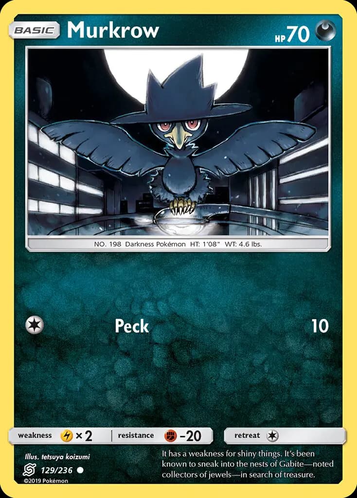 Murkrow — Unified Minds card #129