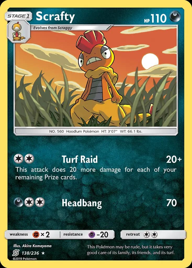 Scrafty — Unified Minds card #138