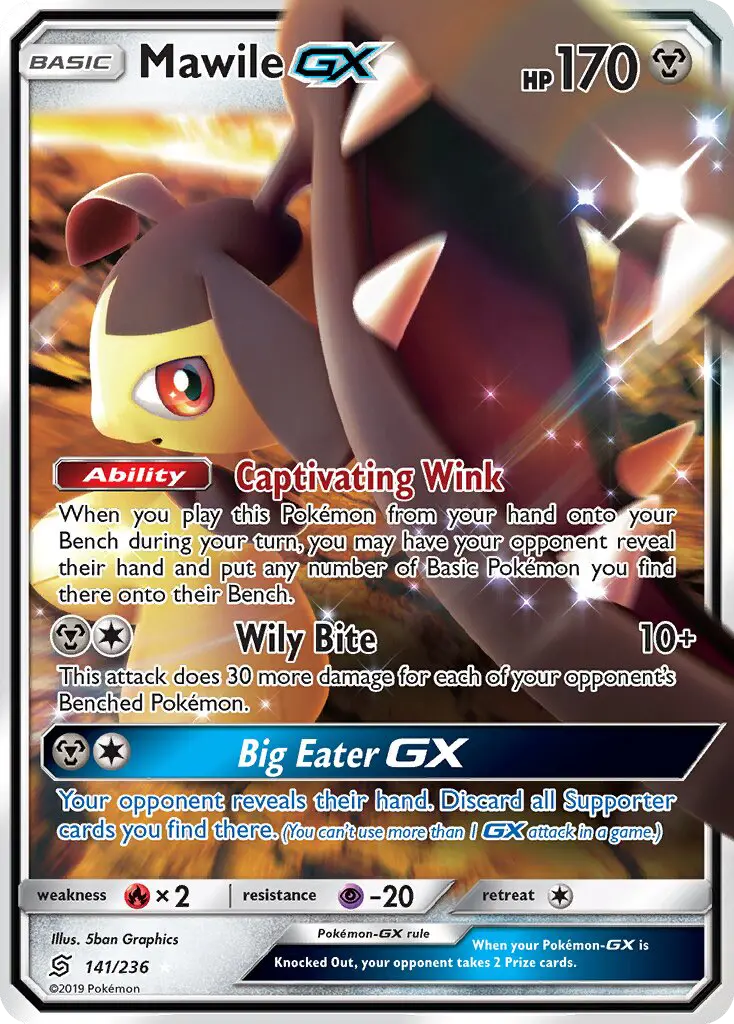 Mawile GX — Unified Minds card #141