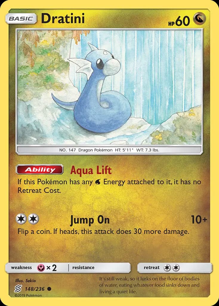 Dratini — Unified Minds card #148