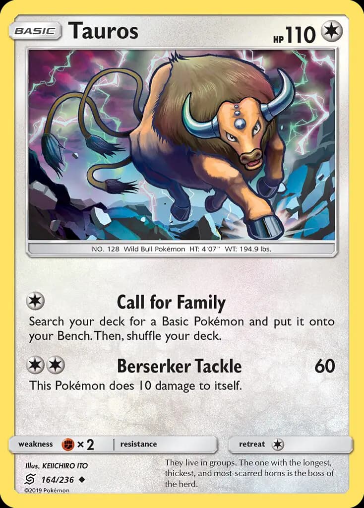 Tauros — Unified Minds card #164